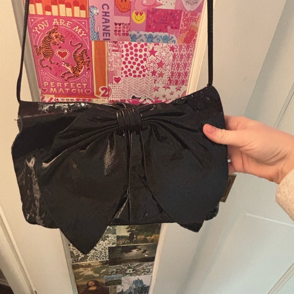 VINTAGE SUSAN FARBER BOW BAG